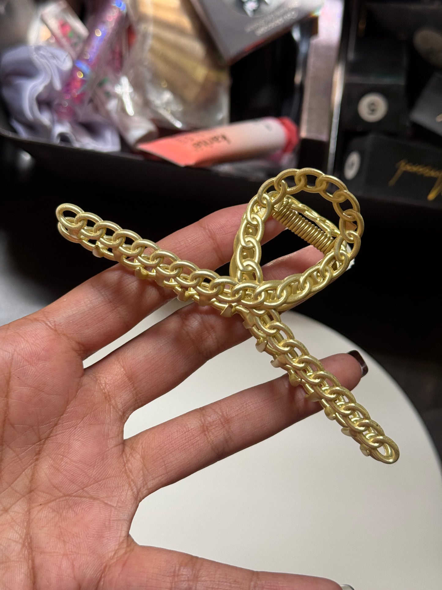 081 METAL CHAIN CLAW CLIP
