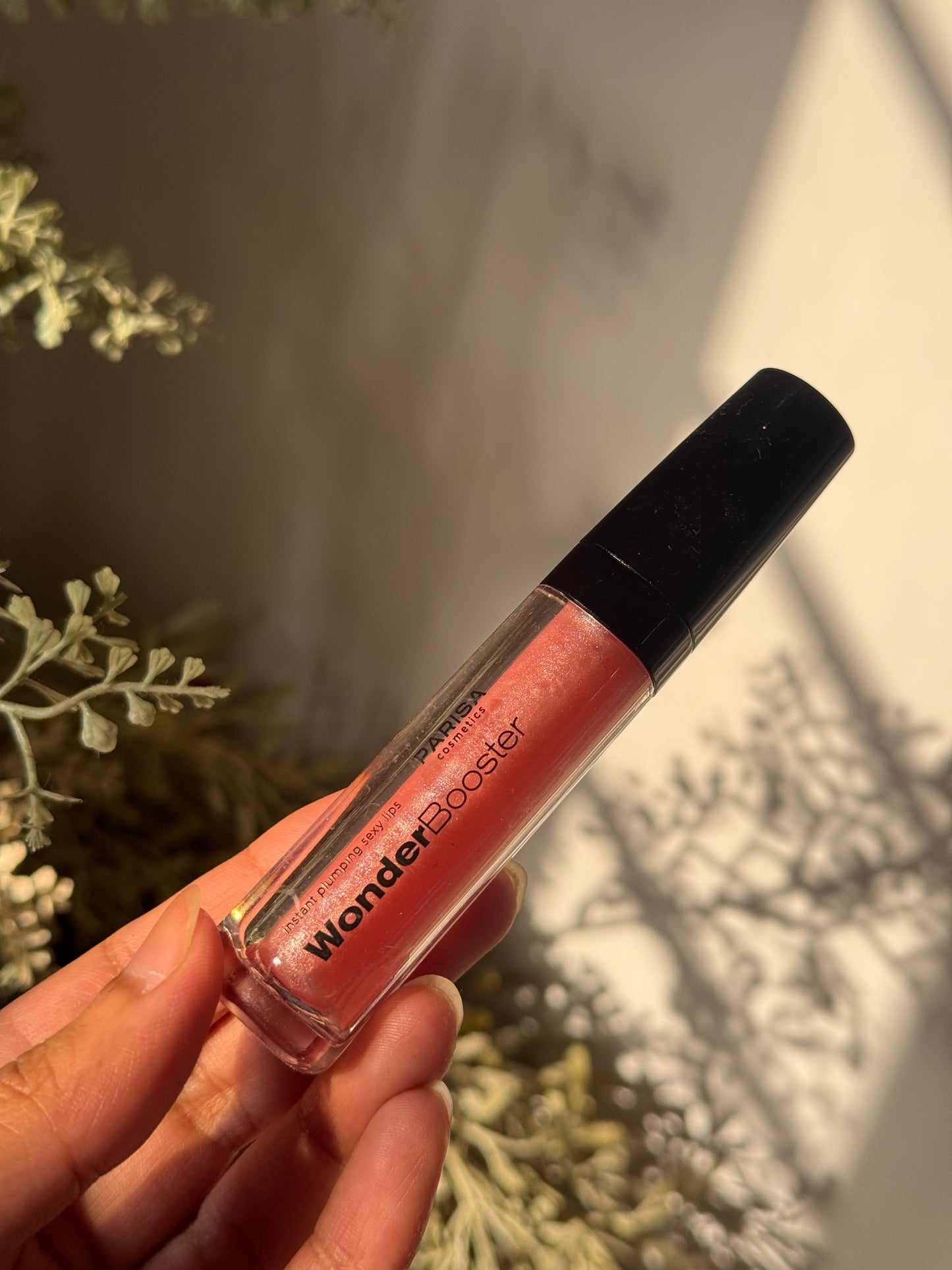 WONDER BOOSTER LIP PLUMPER BY PARISA COSMETICS INFUSED WITH PEACH