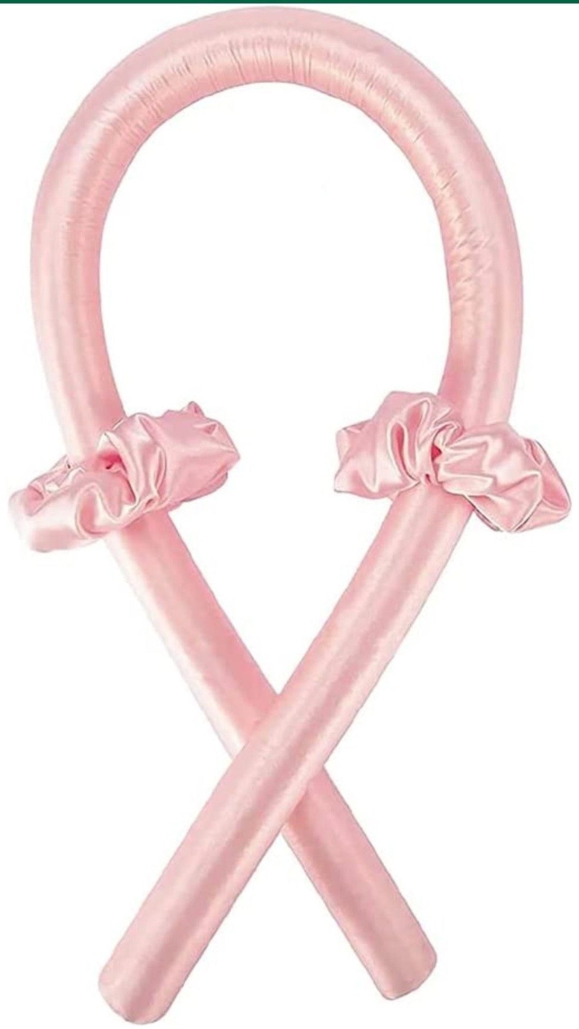 PINK SILK HEATLESS CURLER