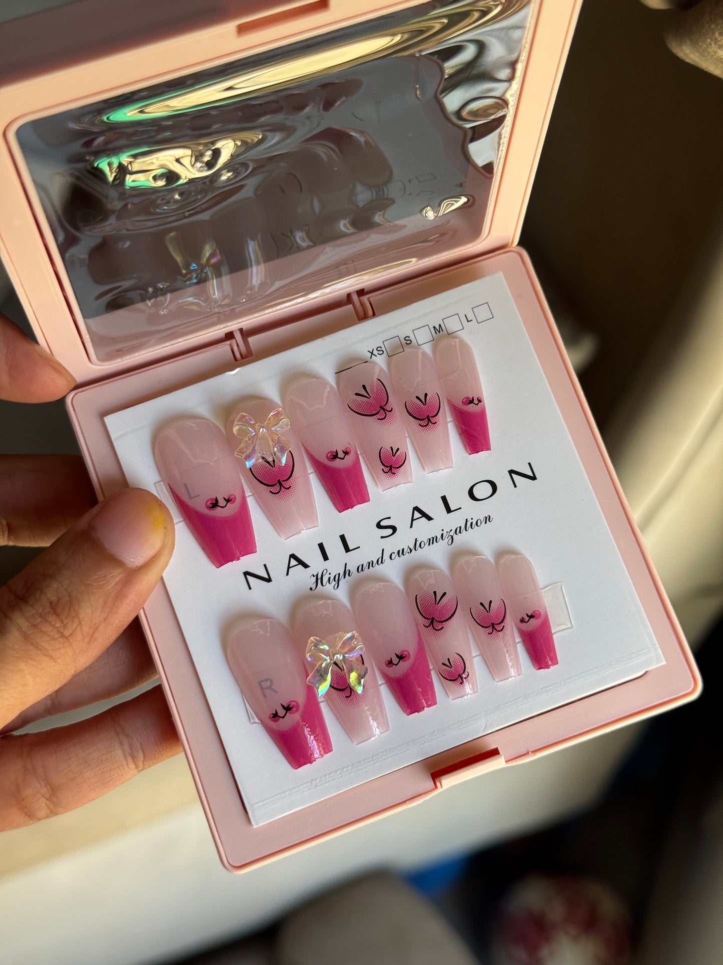 B23 ACRYLIC NAIL SET WITH NAIL KIT