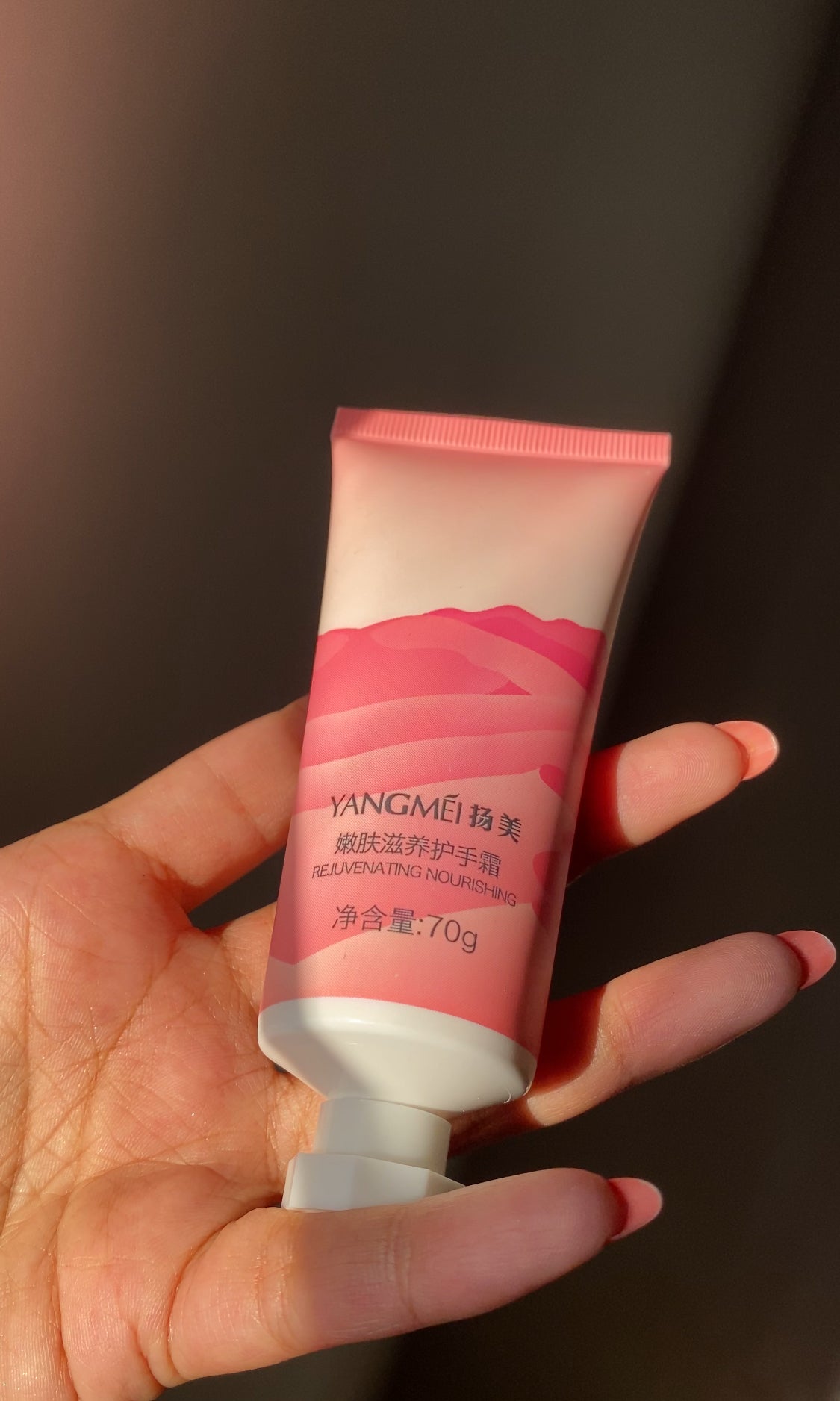 (A) 01 PINK YANGMEI SEALED HAND CREAM