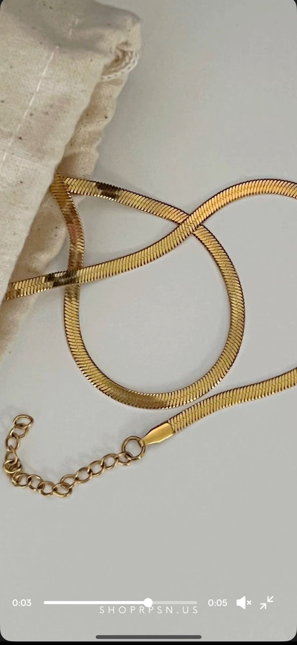 GOLDEN ANKLET