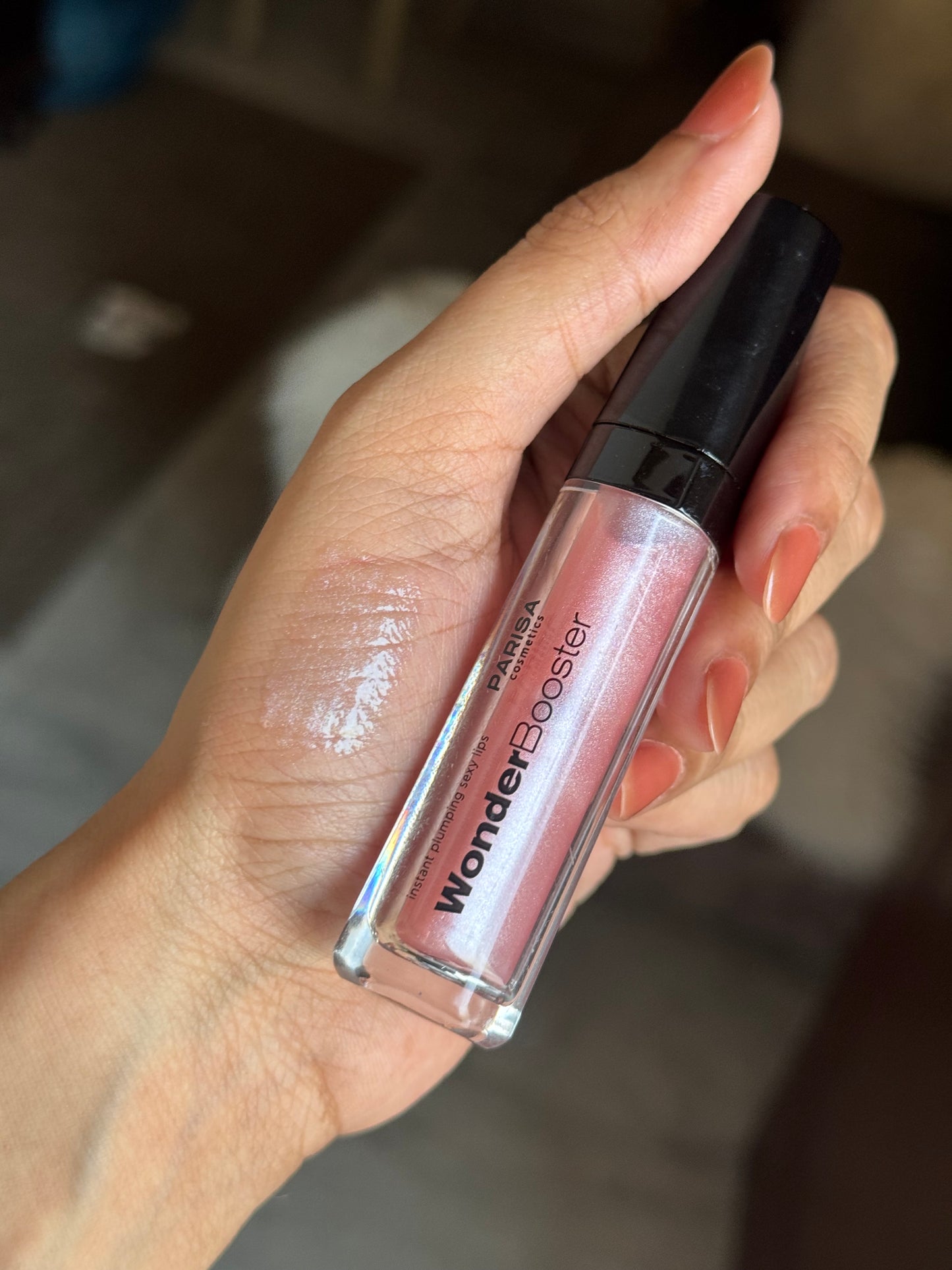 WONDER BOOSTER LIP PLUMPER BY PARISA COSMETICS INFUSED WITH PEACH