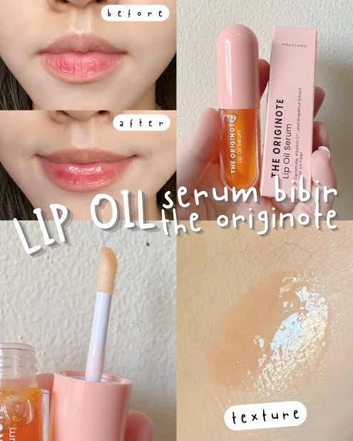(D) The Originote Lip Oil Serum Ceramide + Vitamin C with Grapefruit Extract