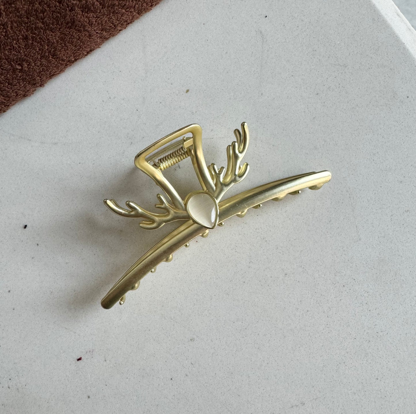 016 REINDEER METAL CLAW CLIP LARGE