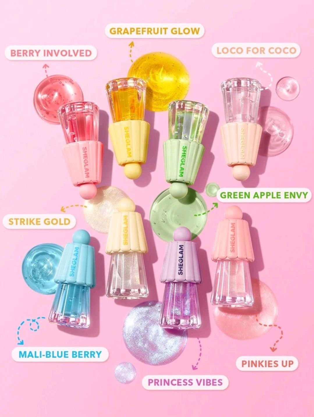 SHEGLAM JELLY WOW HYDRATING LIP OIL