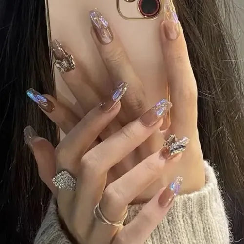 N1 BUTTERFLY FANCY NAIL SET