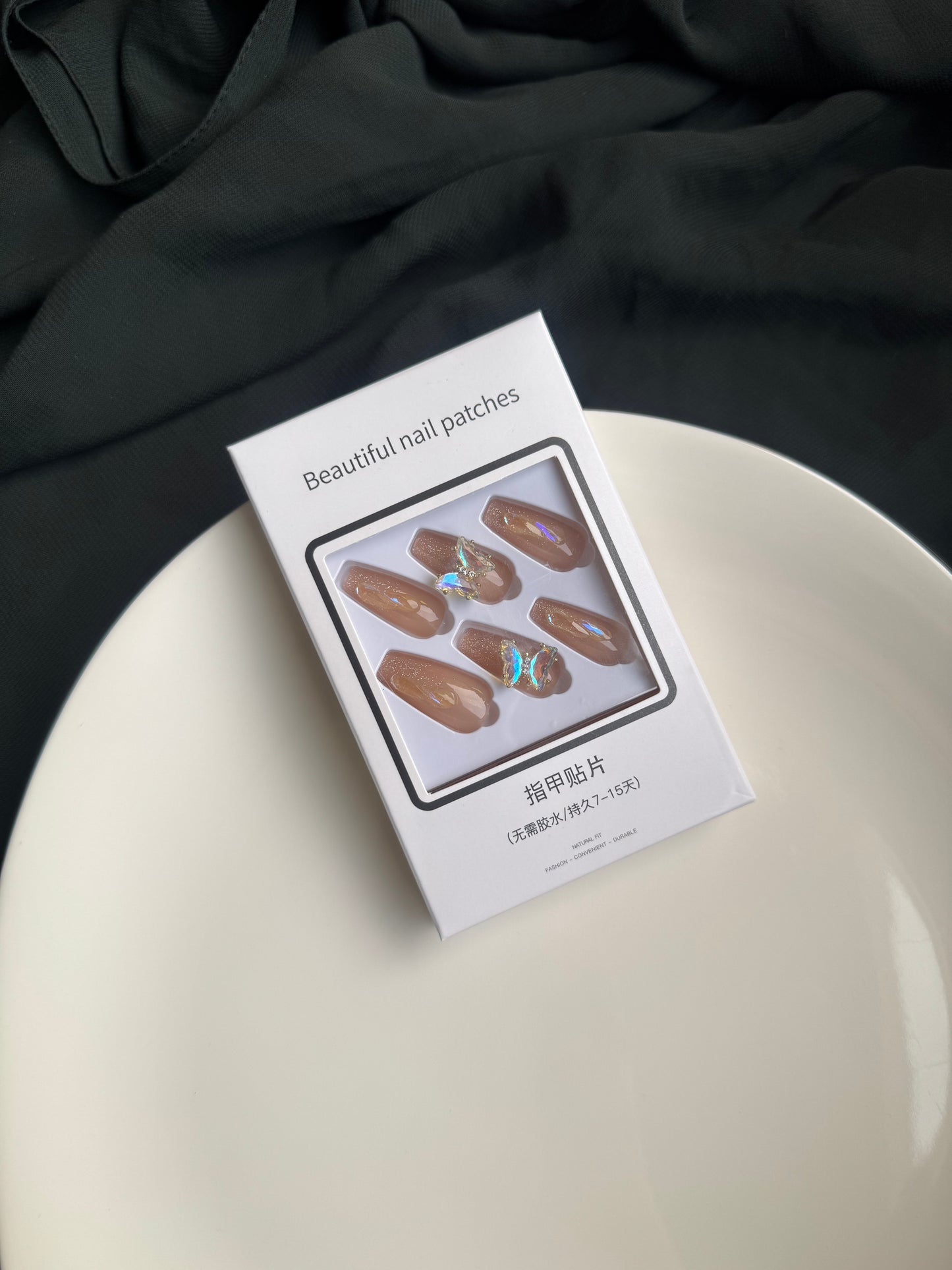 N1 BUTTERFLY FANCY NAIL SET