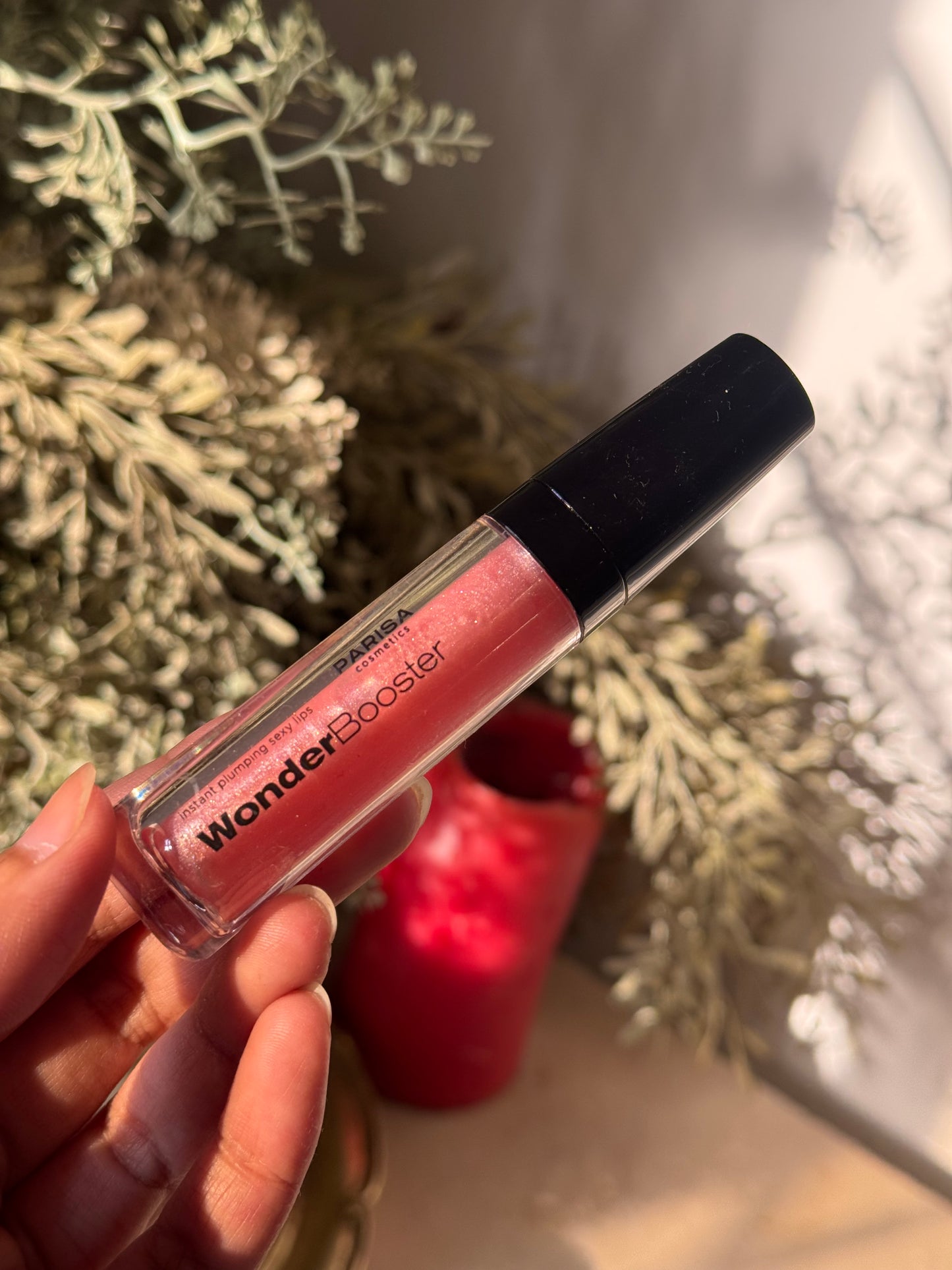 WONDER BOOSTER LIP PLUMPER BY PARISA COSMETICS INFUSED WITH PEACH