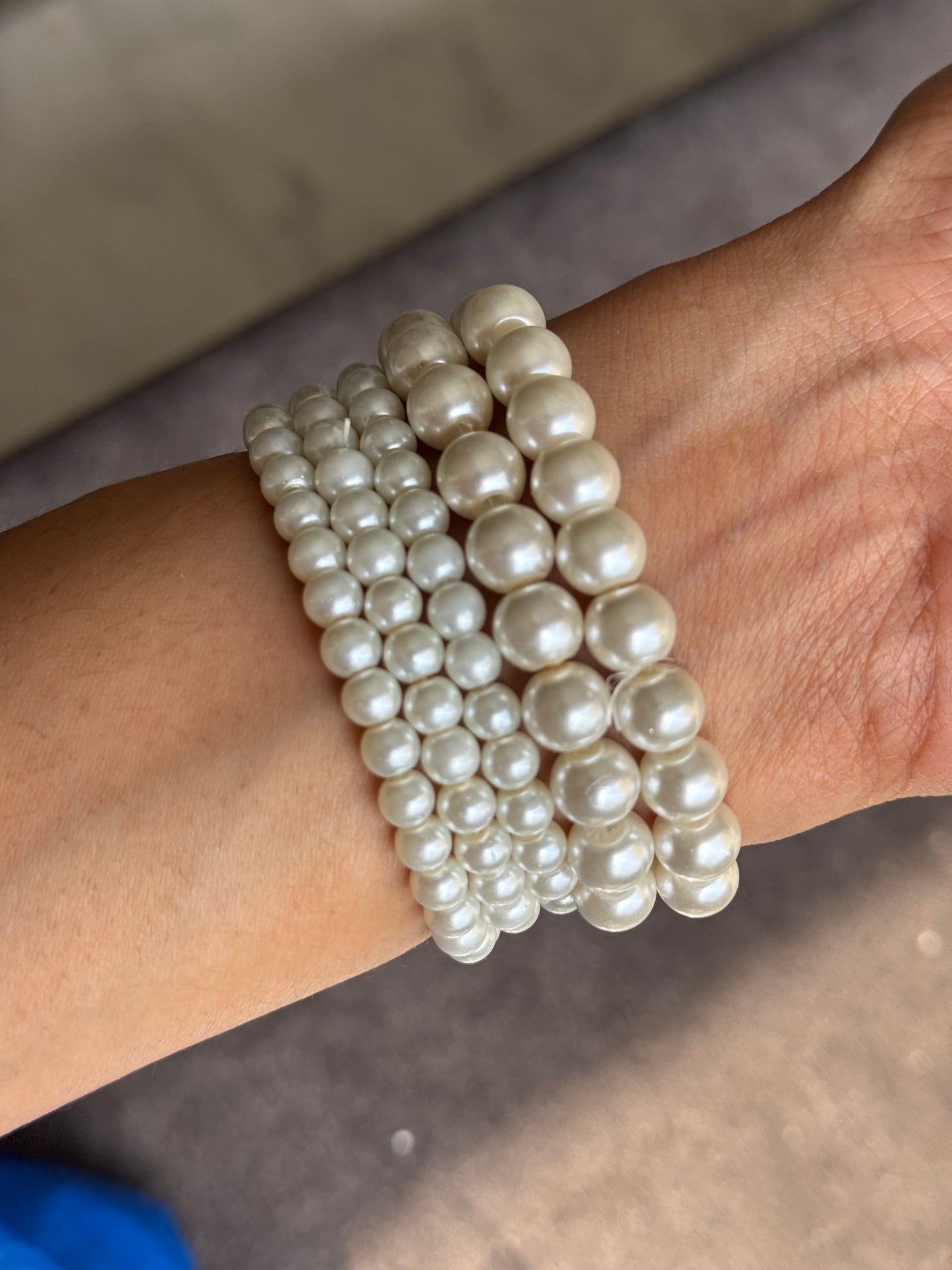 LUXURY PEARL BRACELET SET