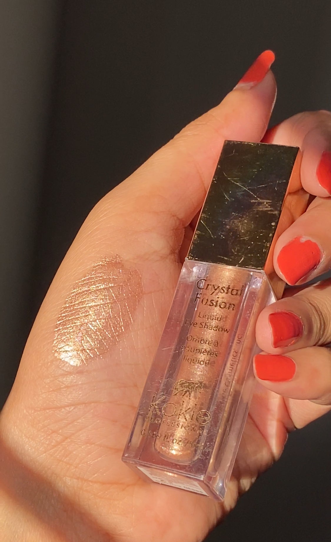 (D) POLARIS KOKIE CRYSTAL FUSION LIQUID GLITTER EYESHADOW
