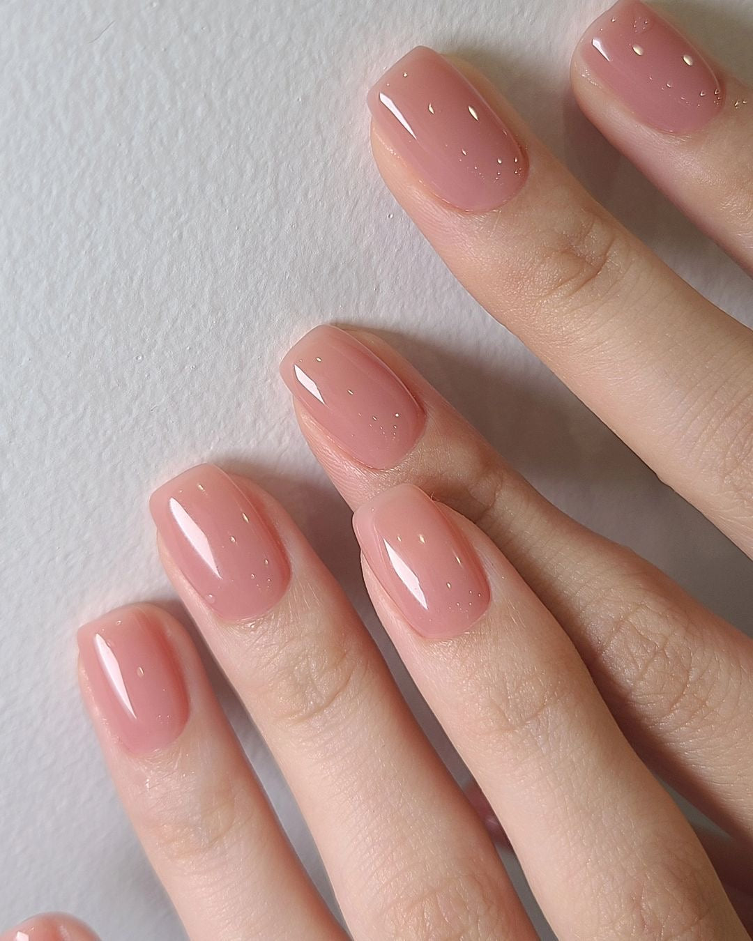 KOREAN WATERY BEIGE NAIL COLOR