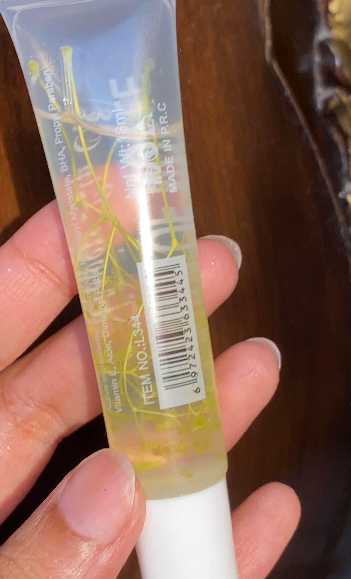 YELLOW FLOWER LIP OIL