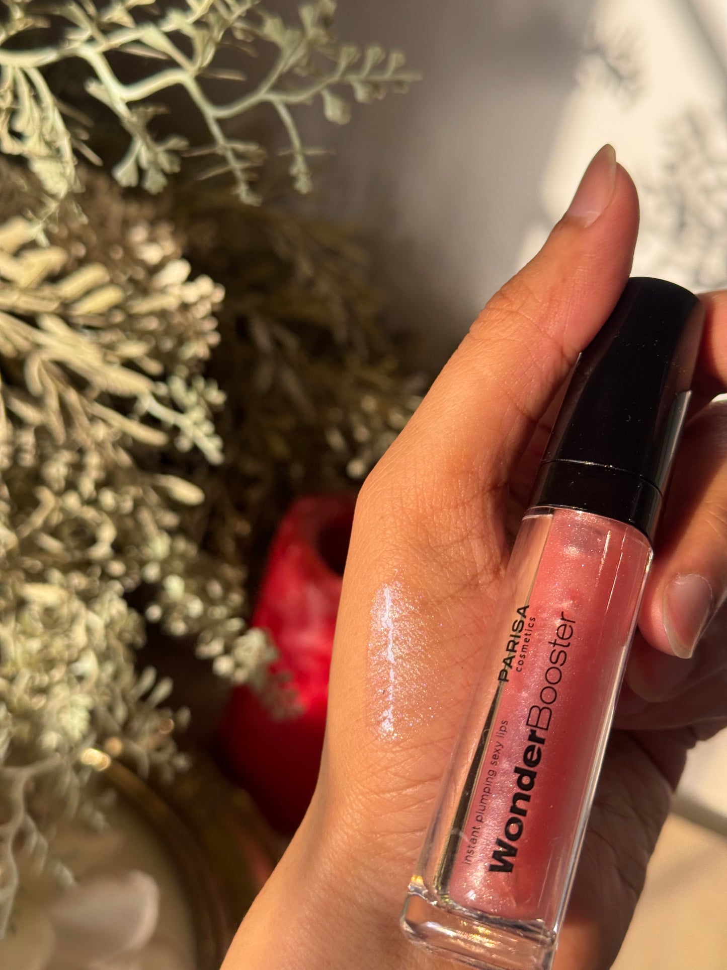 WONDER BOOSTER LIP PLUMPER BY PARISA COSMETICS INFUSED WITH PEACH