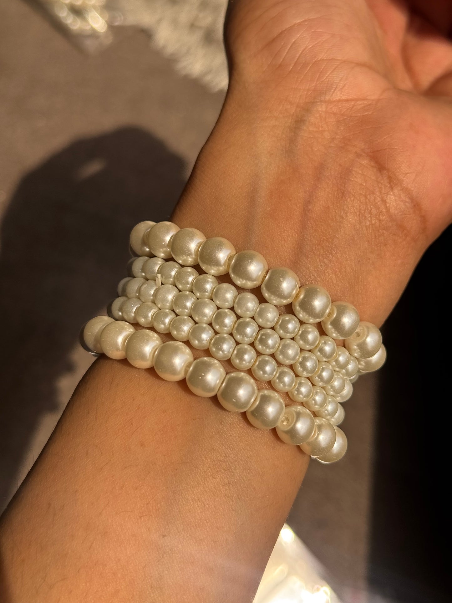 LUXURY PEARL BRACELET SET