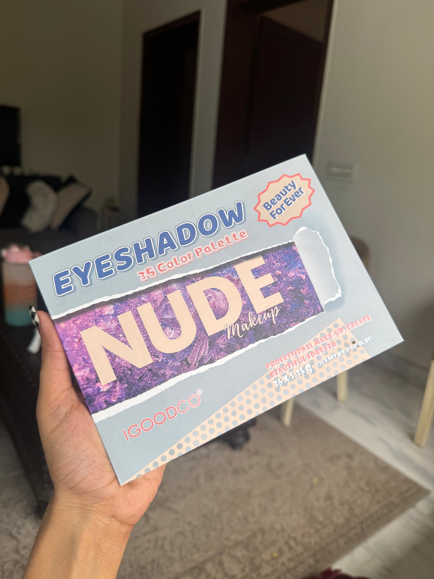 34 NUDE EYESHADOW PALETTE