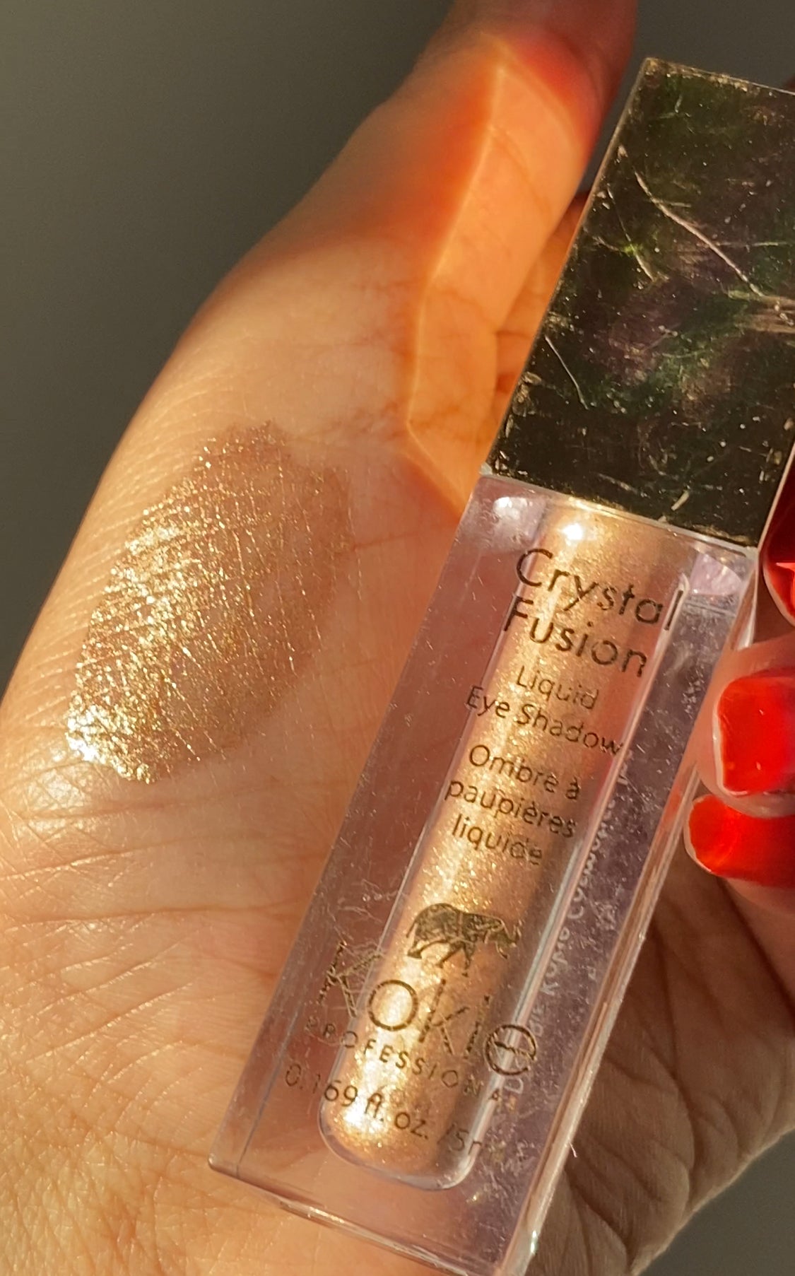 (D) POLARIS KOKIE CRYSTAL FUSION LIQUID GLITTER EYESHADOW