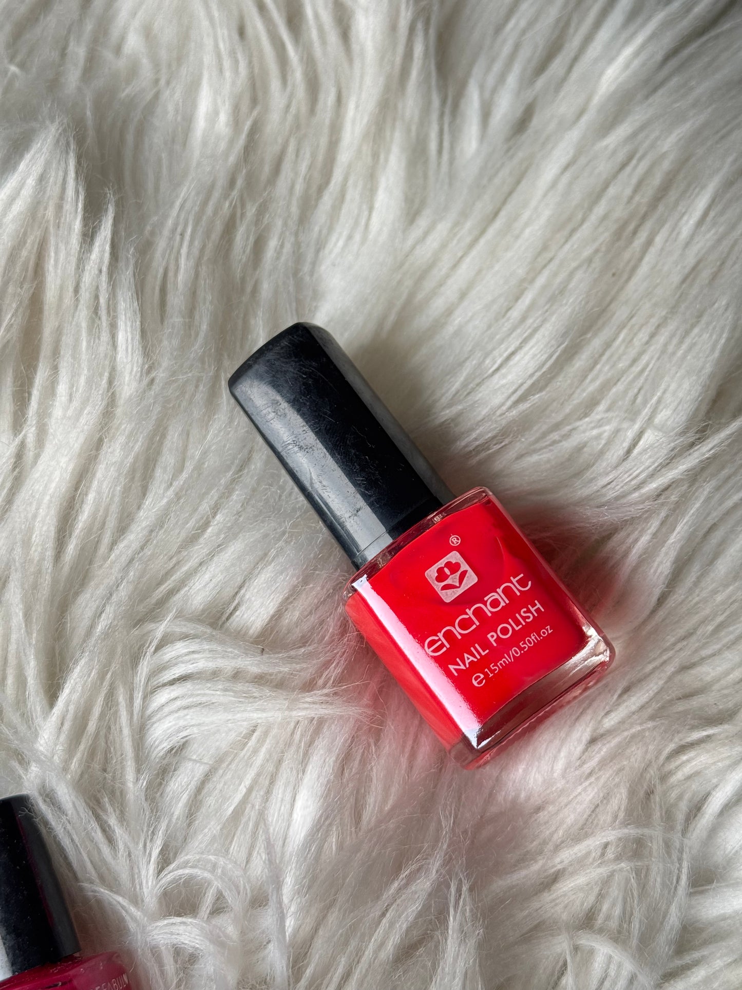 A6 HOT PINK PEACH NAIL COLOR