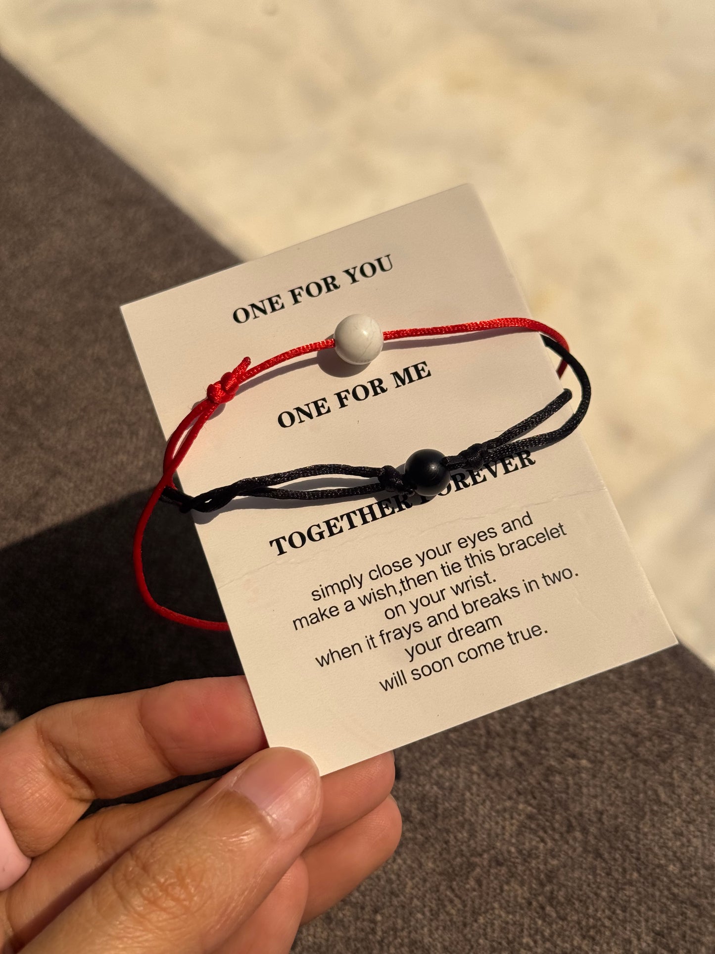 TOGETHER FOREVER BRACELET PAIR
