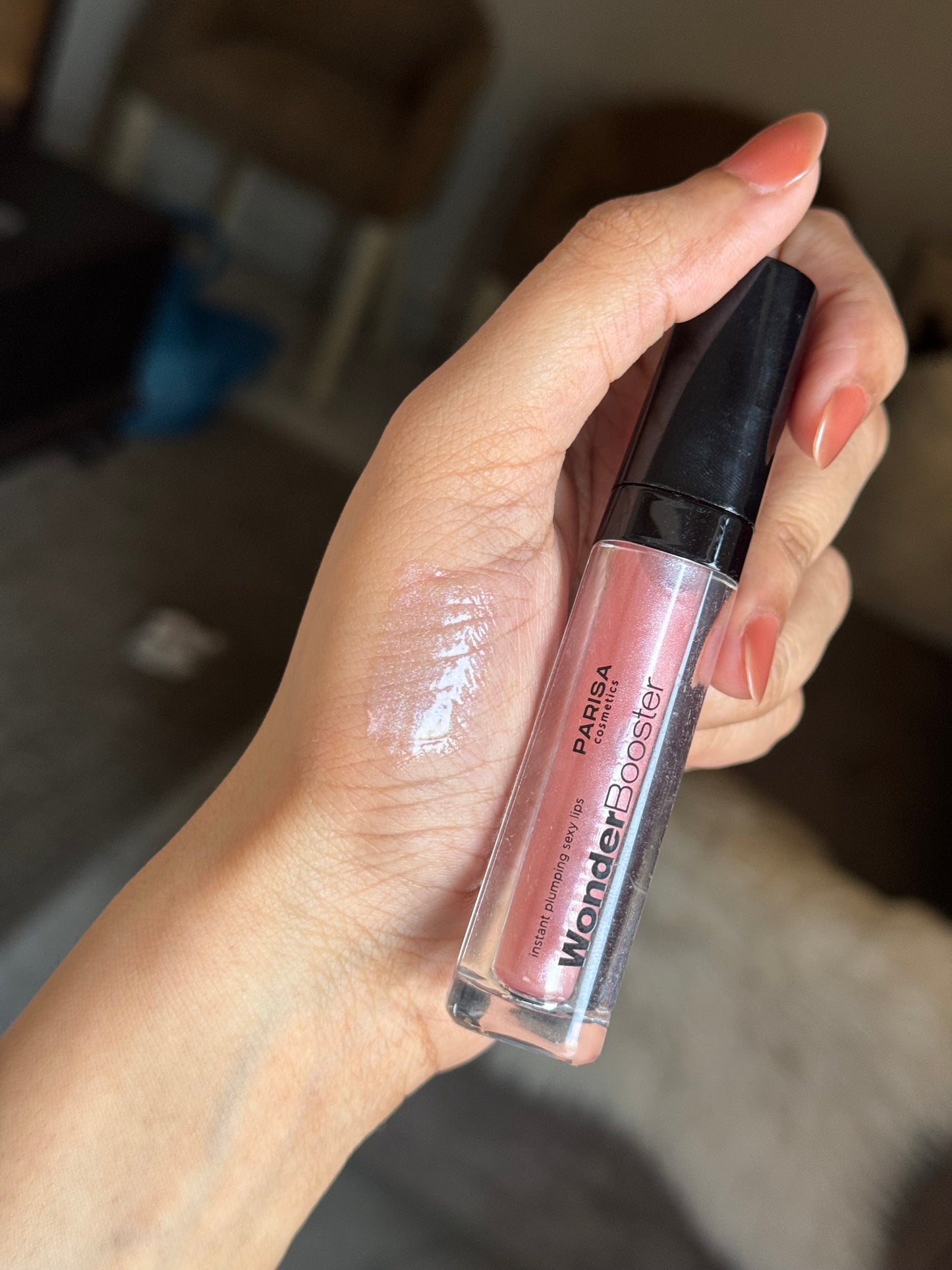 WONDER BOOSTER LIP PLUMPER BY PARISA COSMETICS INFUSED WITH PEACH