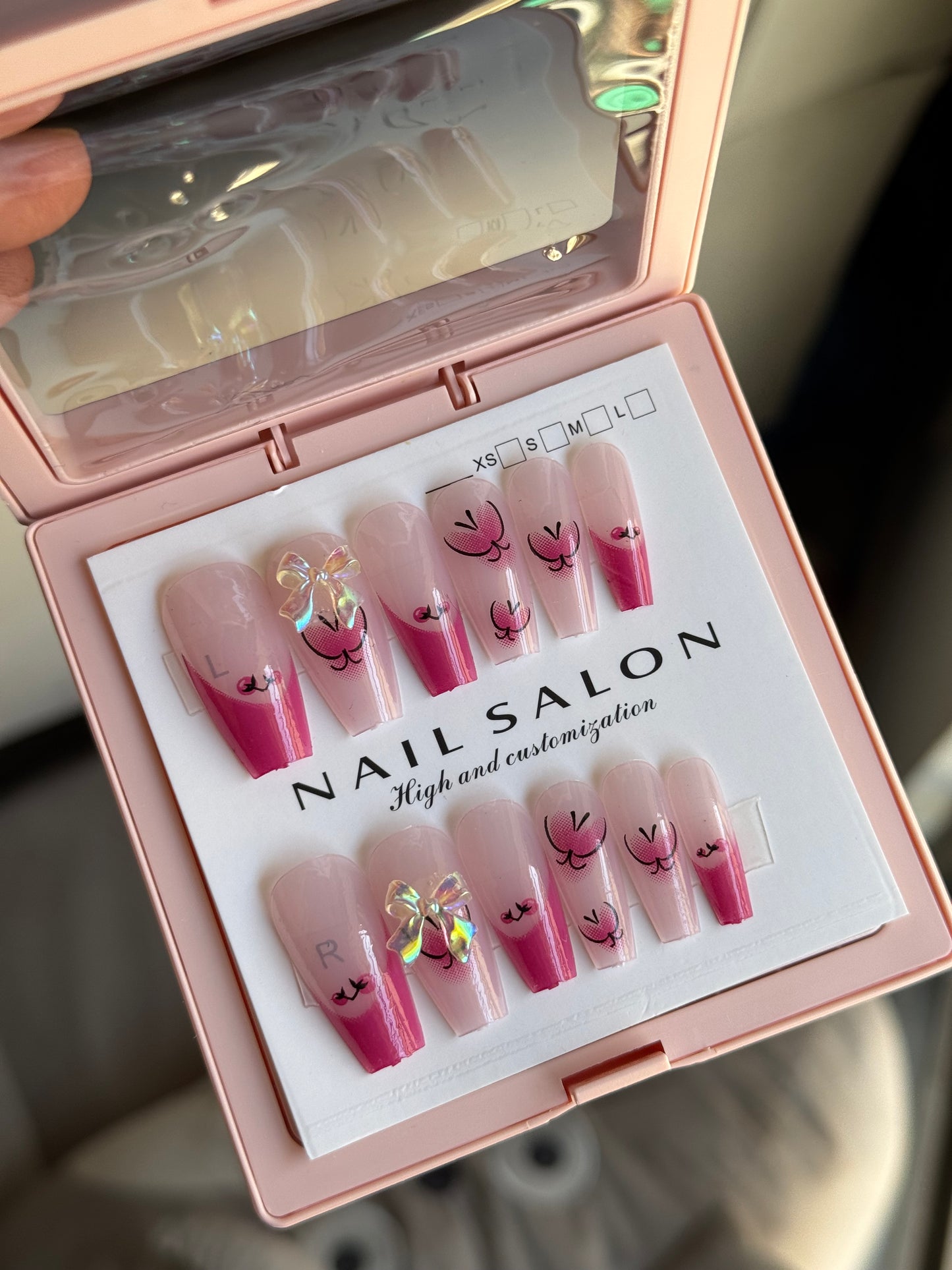 B23 ACRYLIC NAIL SET WITH NAIL KIT