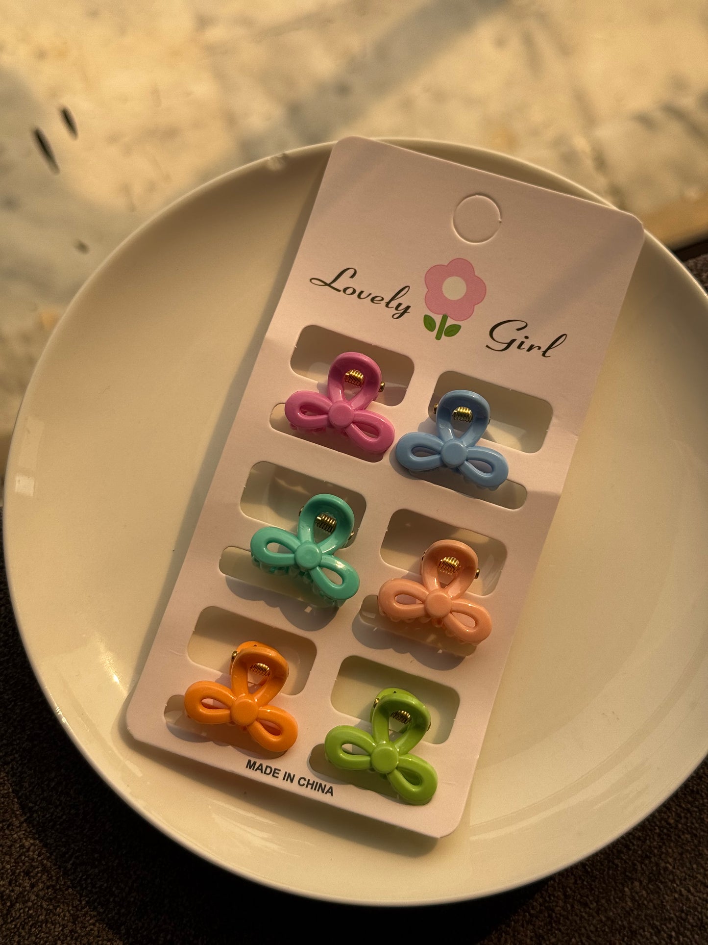 B115 MINI HAIR CLAW SET