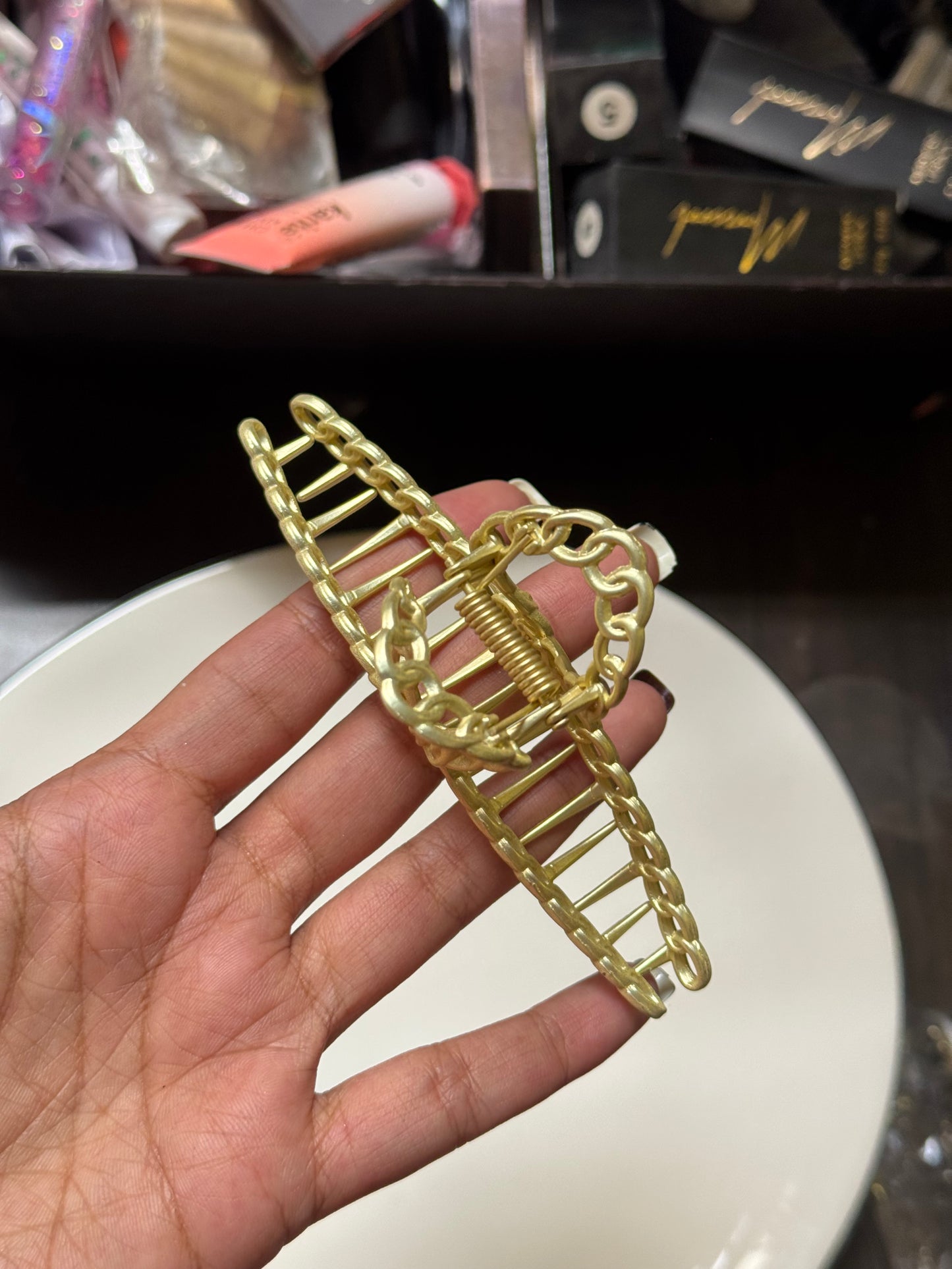 081 METAL CHAIN CLAW CLIP