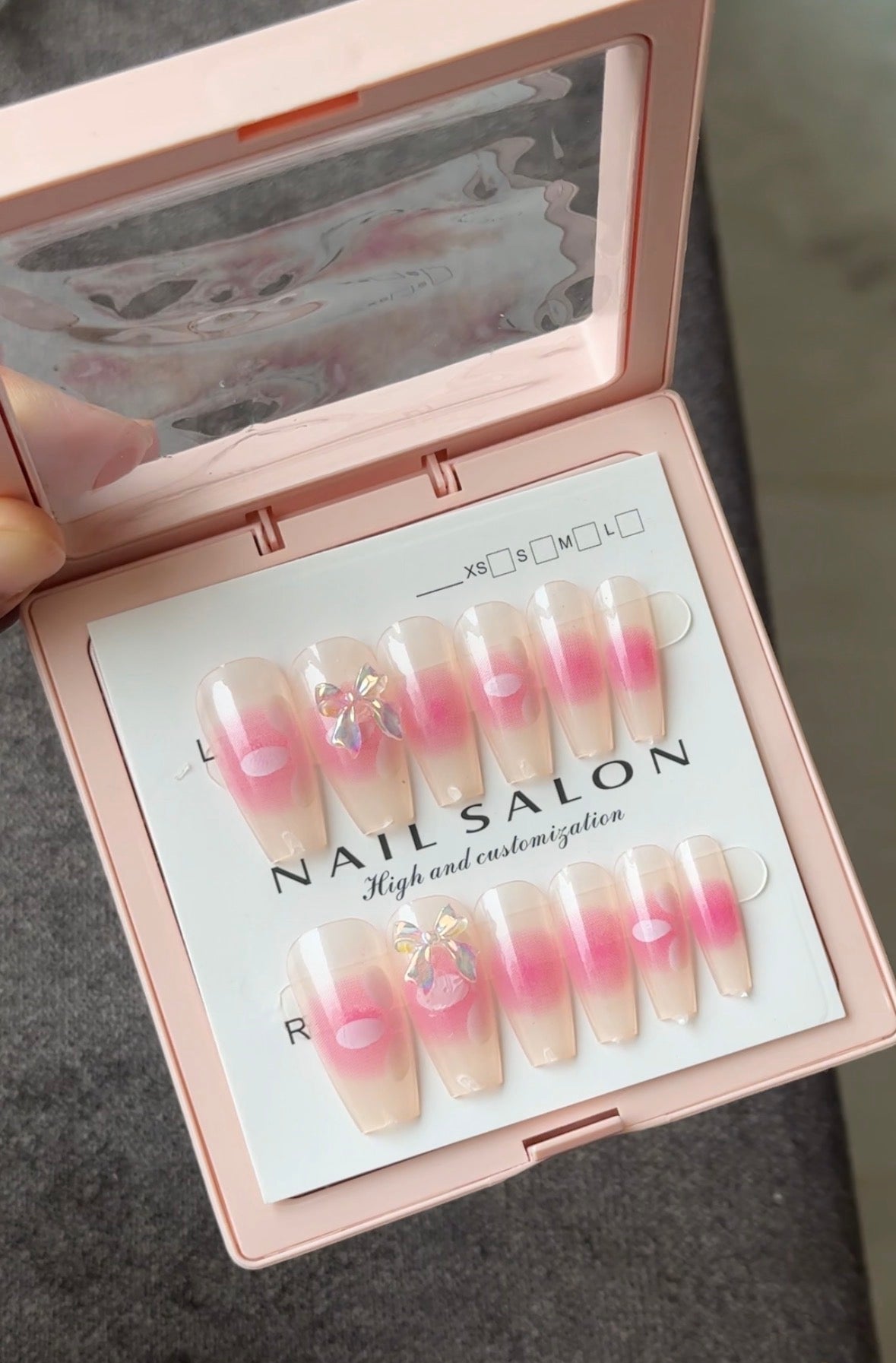 D1 ACRYLIC NAIL SET WITH A NAIL KIT