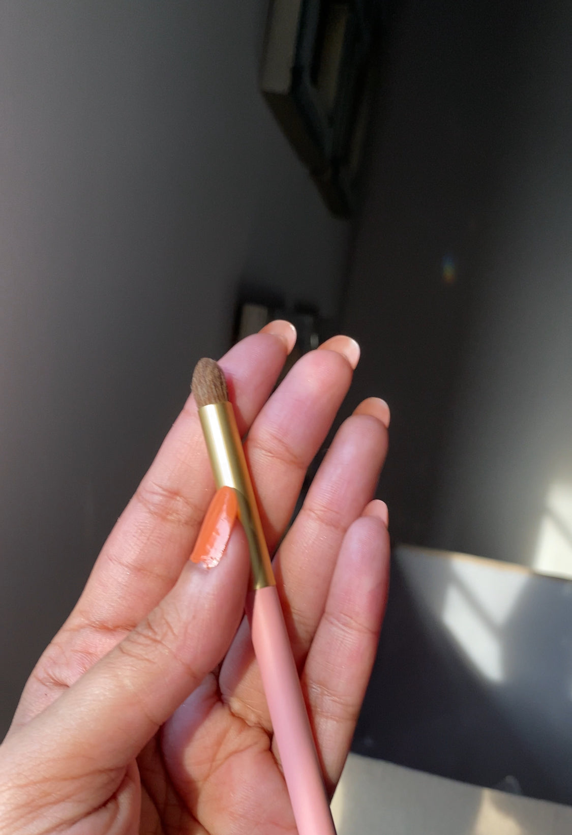 MINT BEAR EYESHADOW AND EYELINER SMUDGING BRUSH
