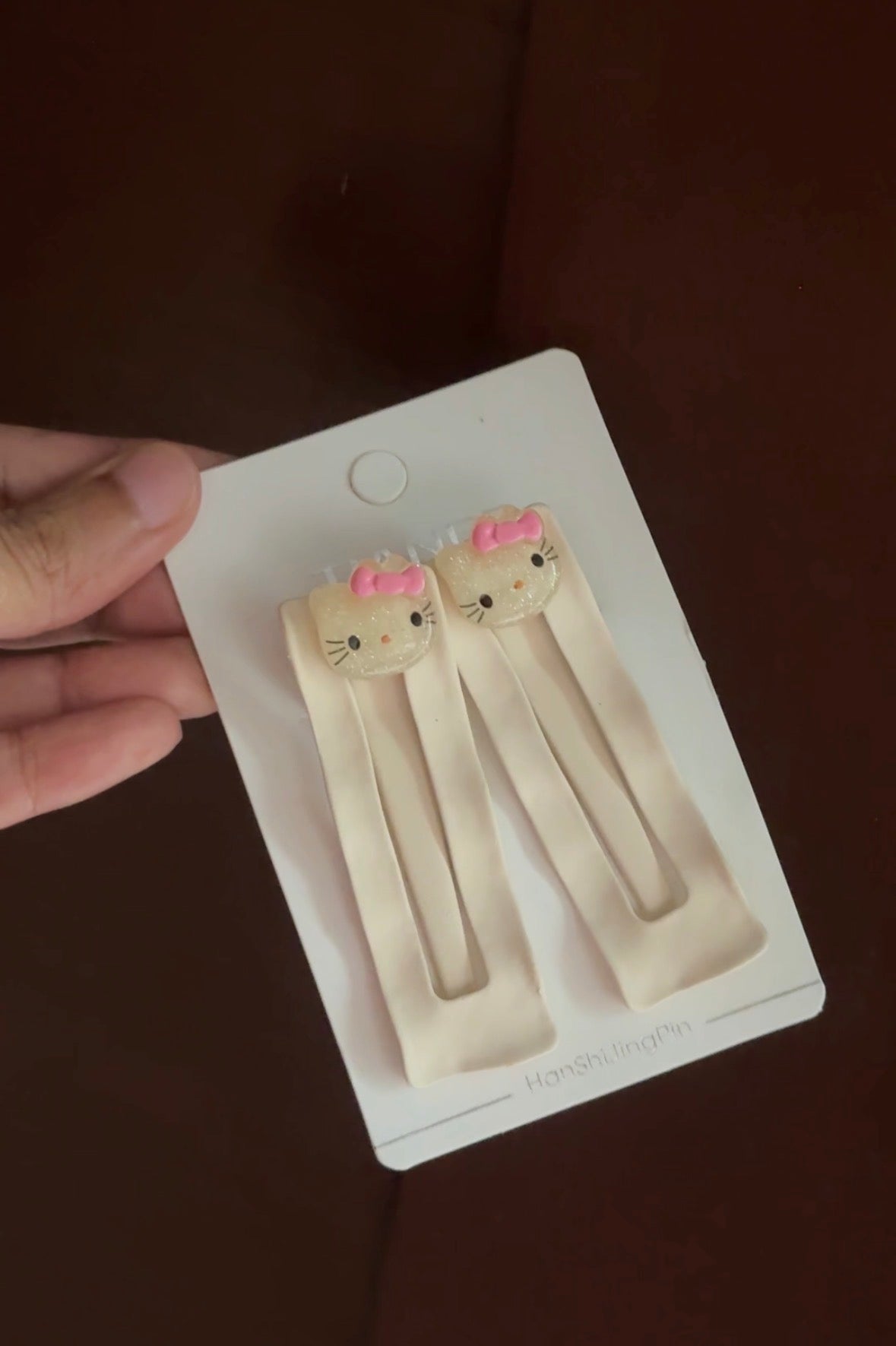 HELLO KITY HAIR PIN SET