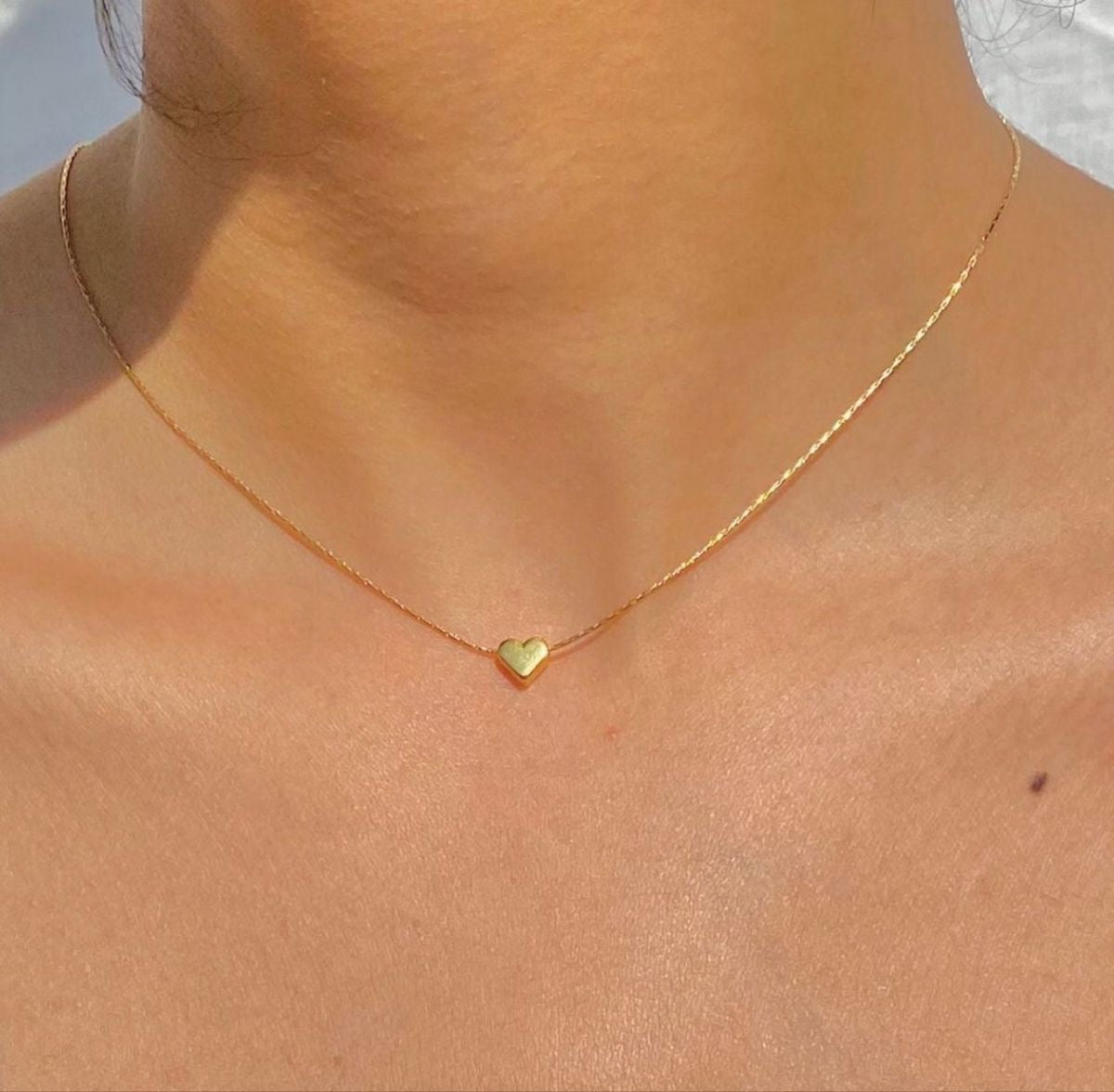 E5 MINI HEART NECKLACE