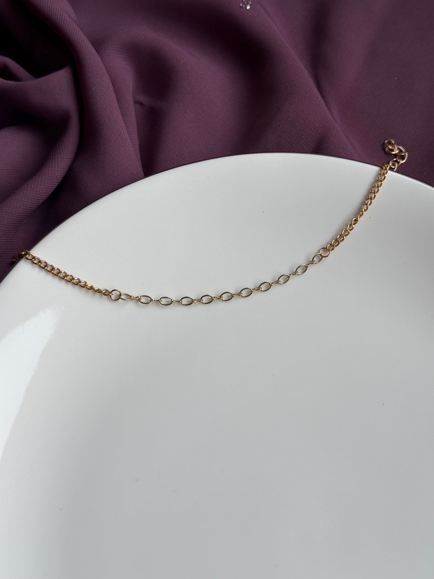 H356 GOLDEN ANKLET