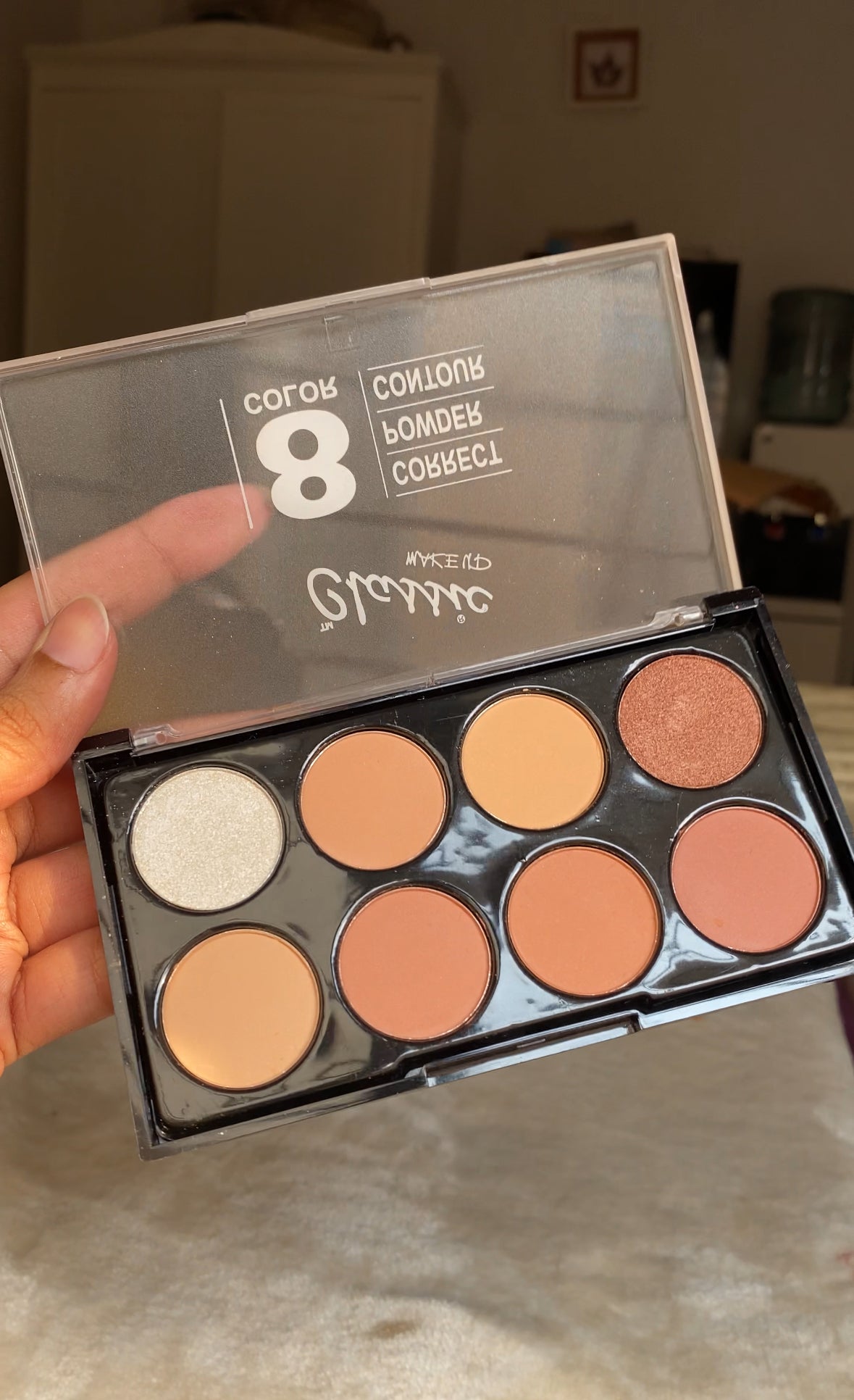 F124 CLASSIC CONTOUR HIGHLIGHTER AND BRONZER PALETTE