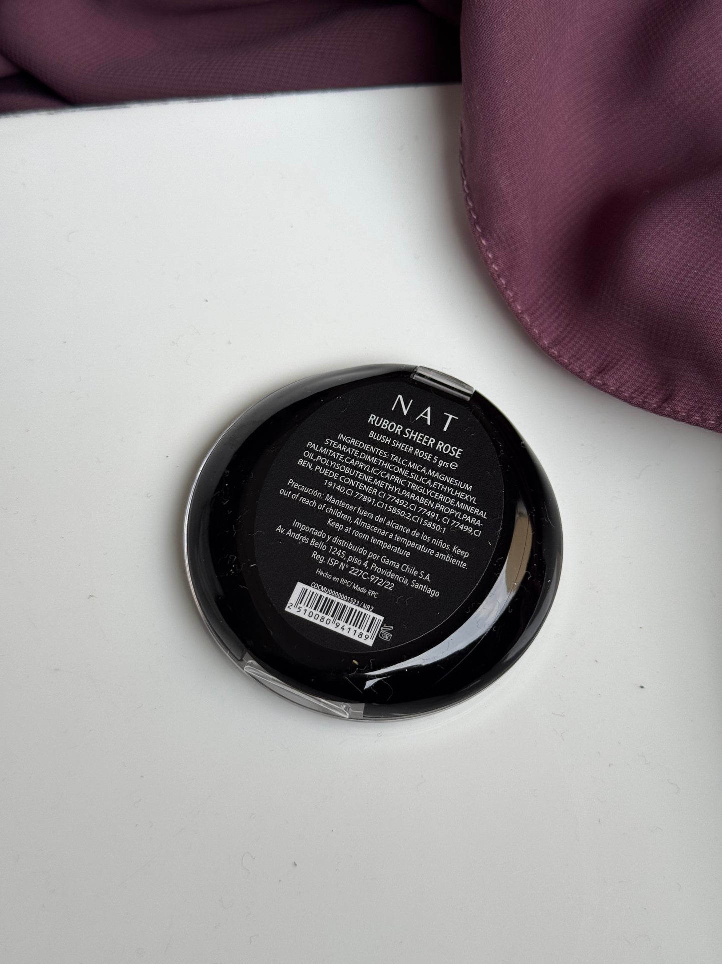 NAT NATURAL SOFT POWDERED BLUSH