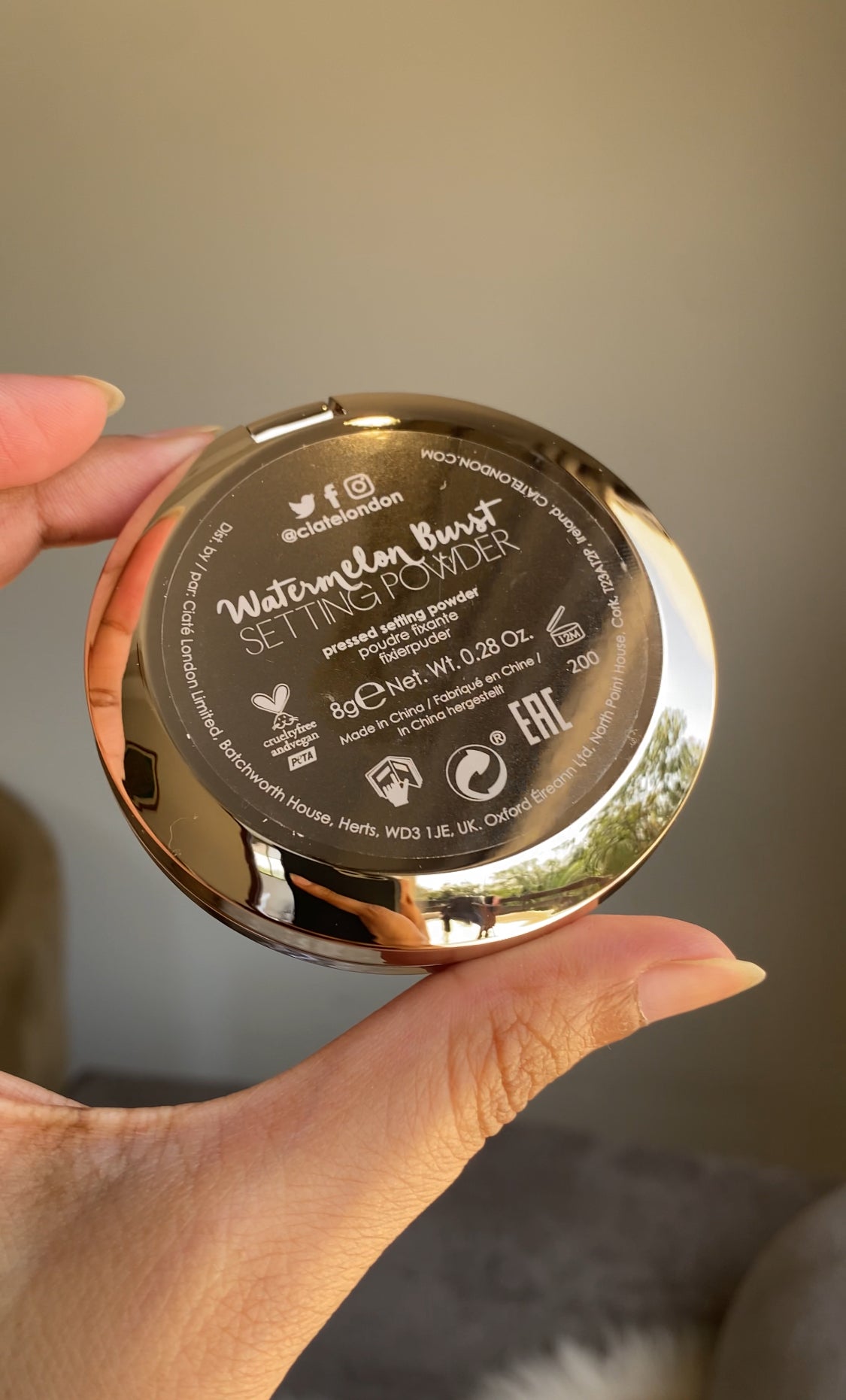 WATERMELON BURST CIATE LONDON SETTING POWDER