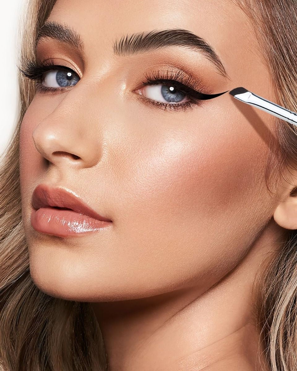 AA MINT BEAR ANGLED EYELINER BRUSH