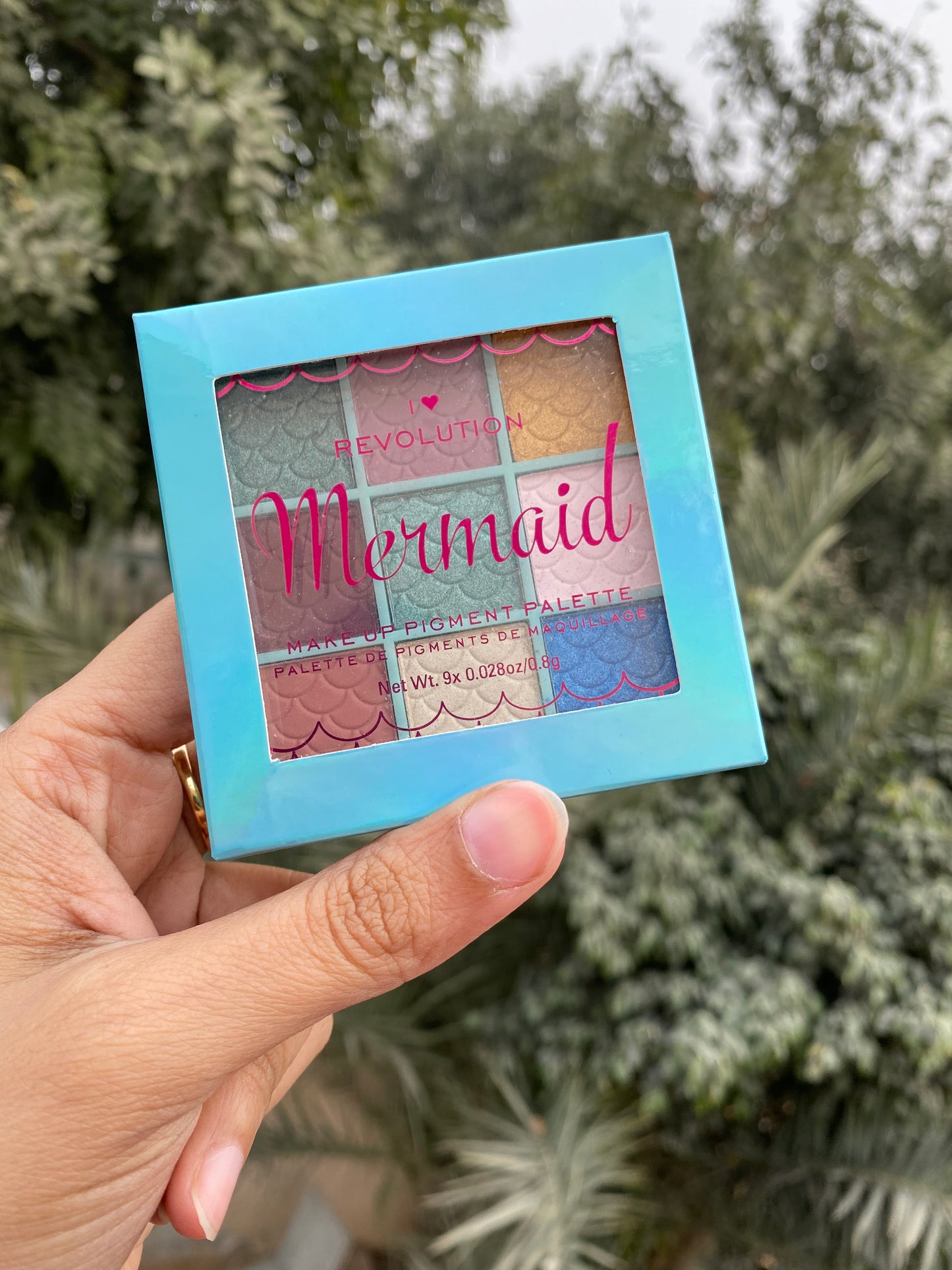 REVOLUTION ORIGINAL MERMAID MINI EYESHADOW PALETTE