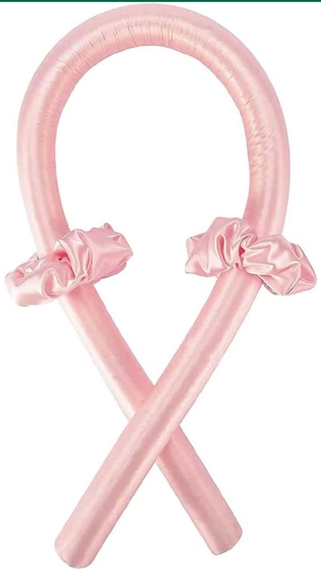 PINK SILK HEATLESS CURLER