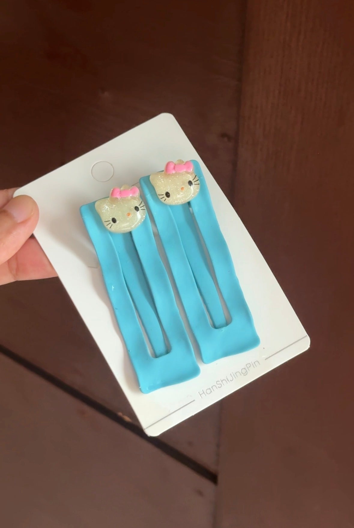 HELLO KITY HAIR PIN SET