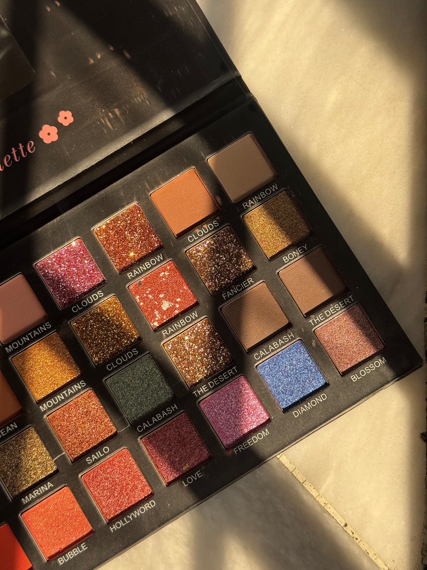 THE EARTH NATURAL EYESHADOW PALETTE