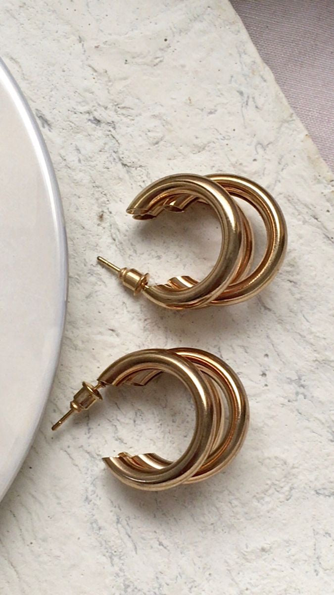 B GOLDEN HOOPS