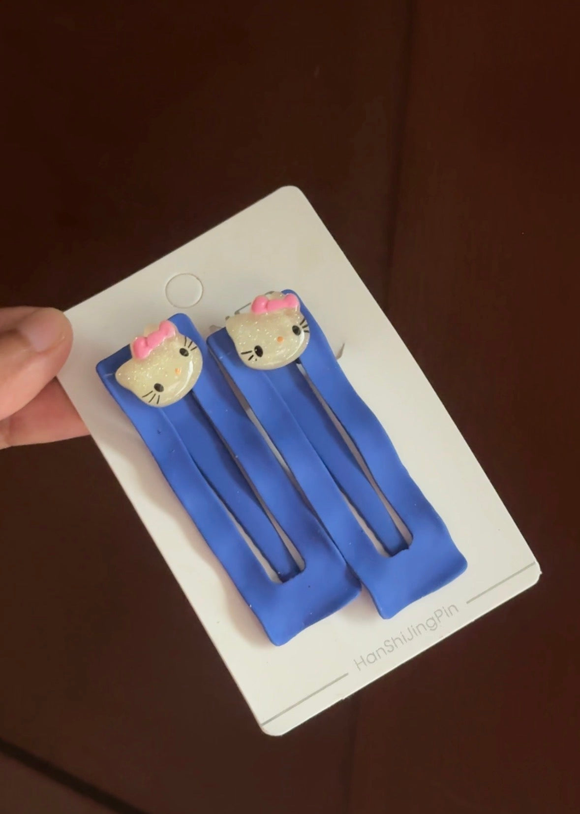 HELLO KITY HAIR PIN SET