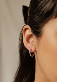 TARNISH FREE SILVER SMALL HOOPS