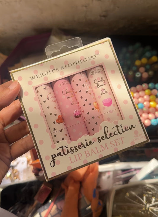 PATISSERIE SELECTION LIP BALM SET