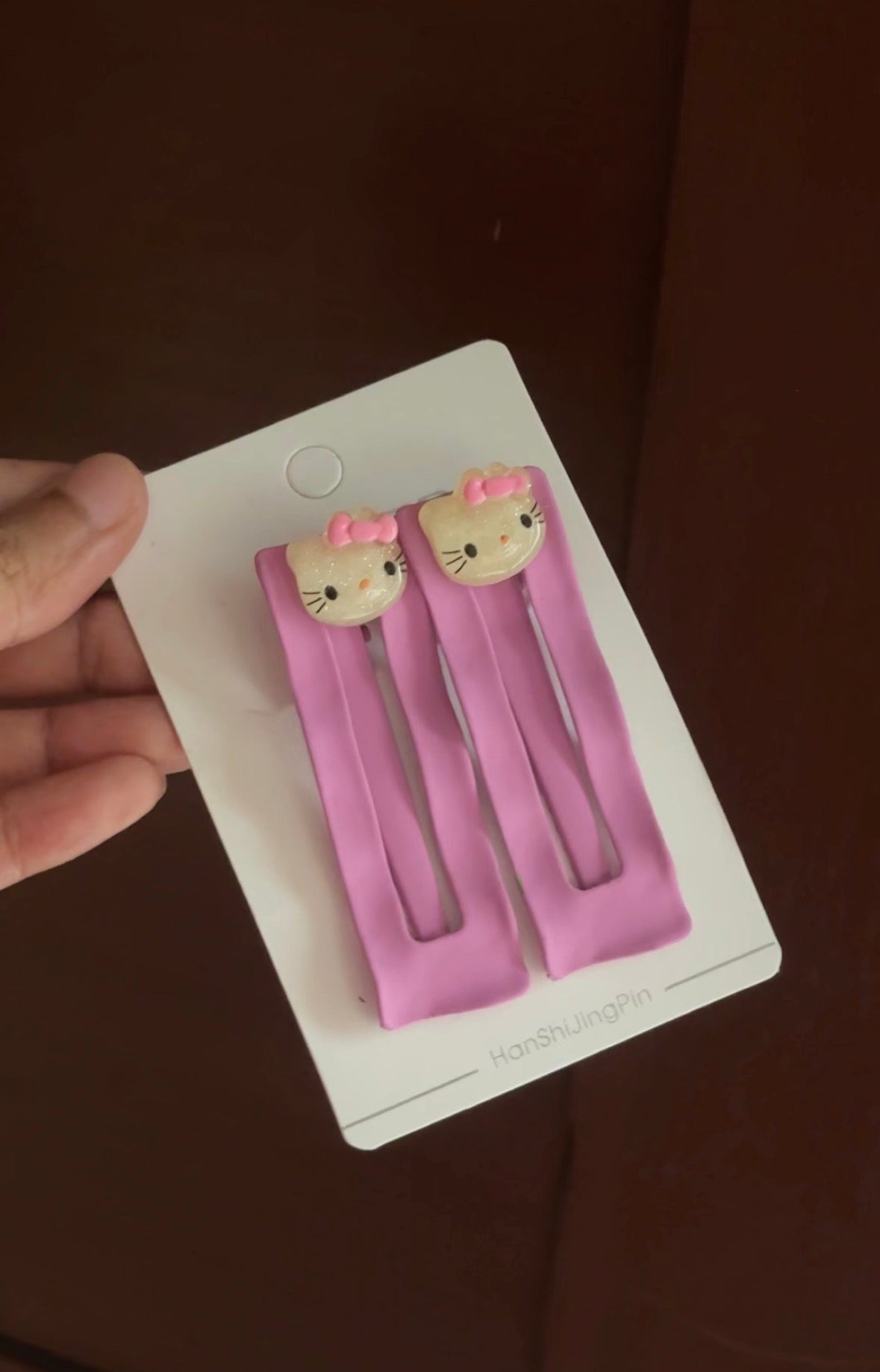 HELLO KITY HAIR PIN SET