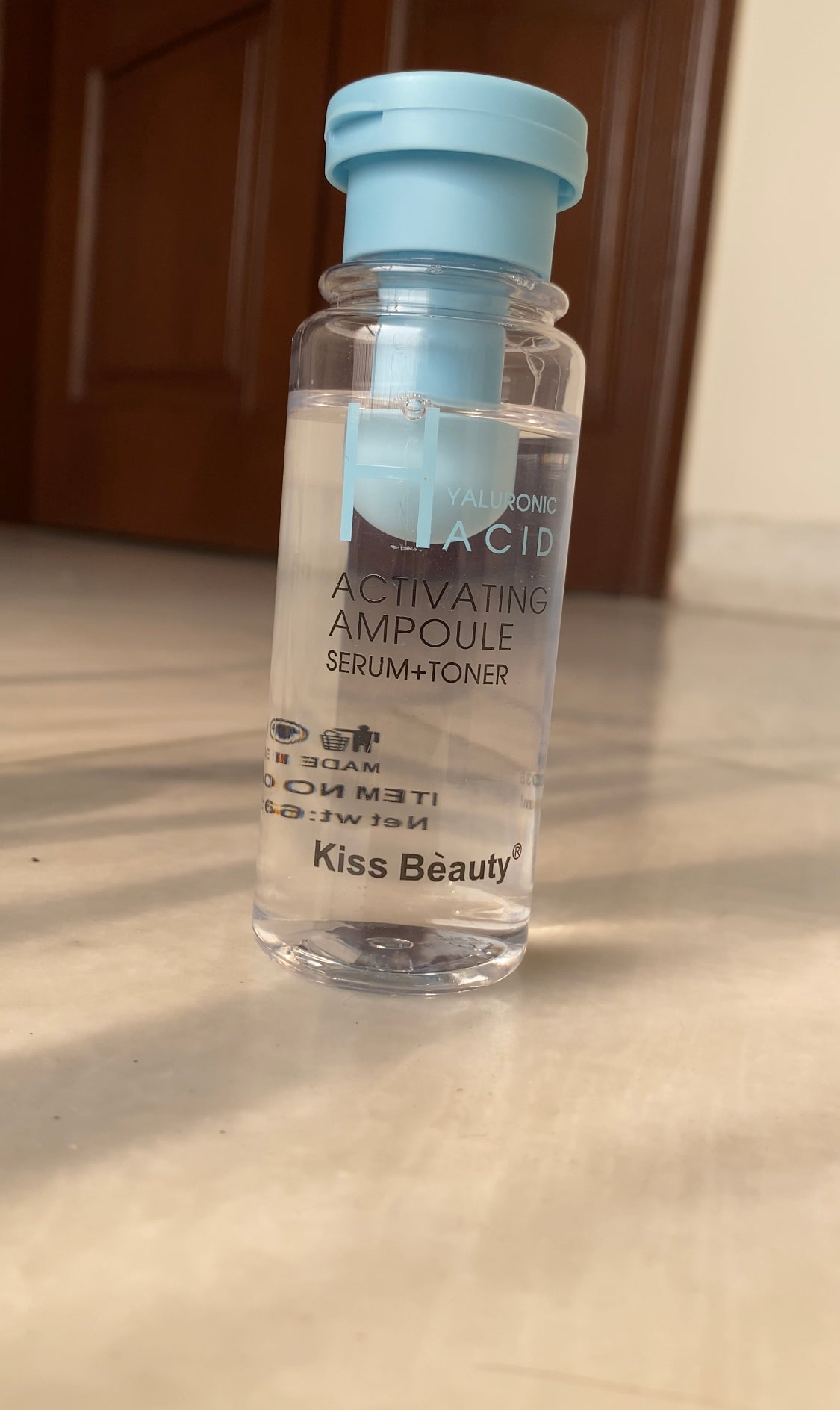 HYALURONIC ACID ACTIVATING AMPOULE SERUM + TONER