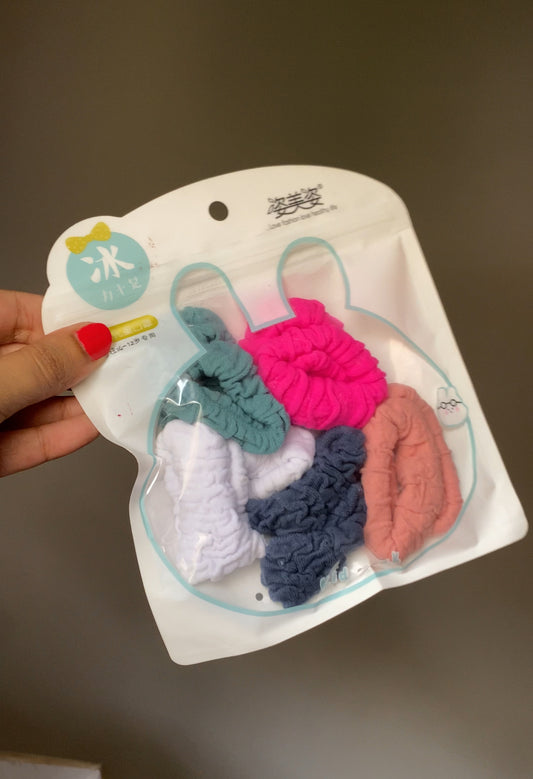 SMALL STRETCHABLE SCRUNCHIE SET