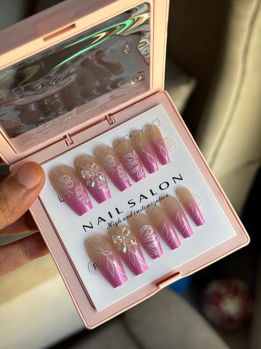 B22 ACRYLIC NAIL SET WITH NAIL KIT