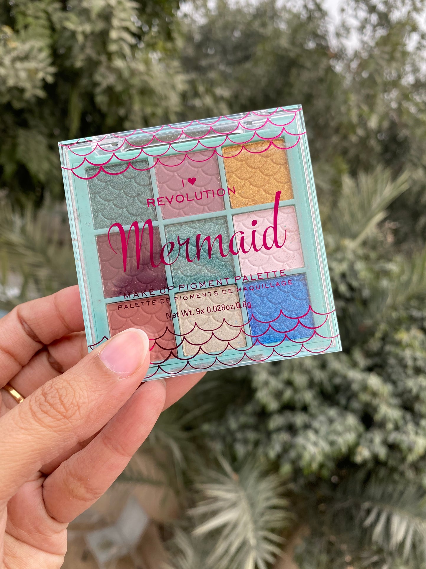 REVOLUTION ORIGINAL MERMAID MINI EYESHADOW PALETTE