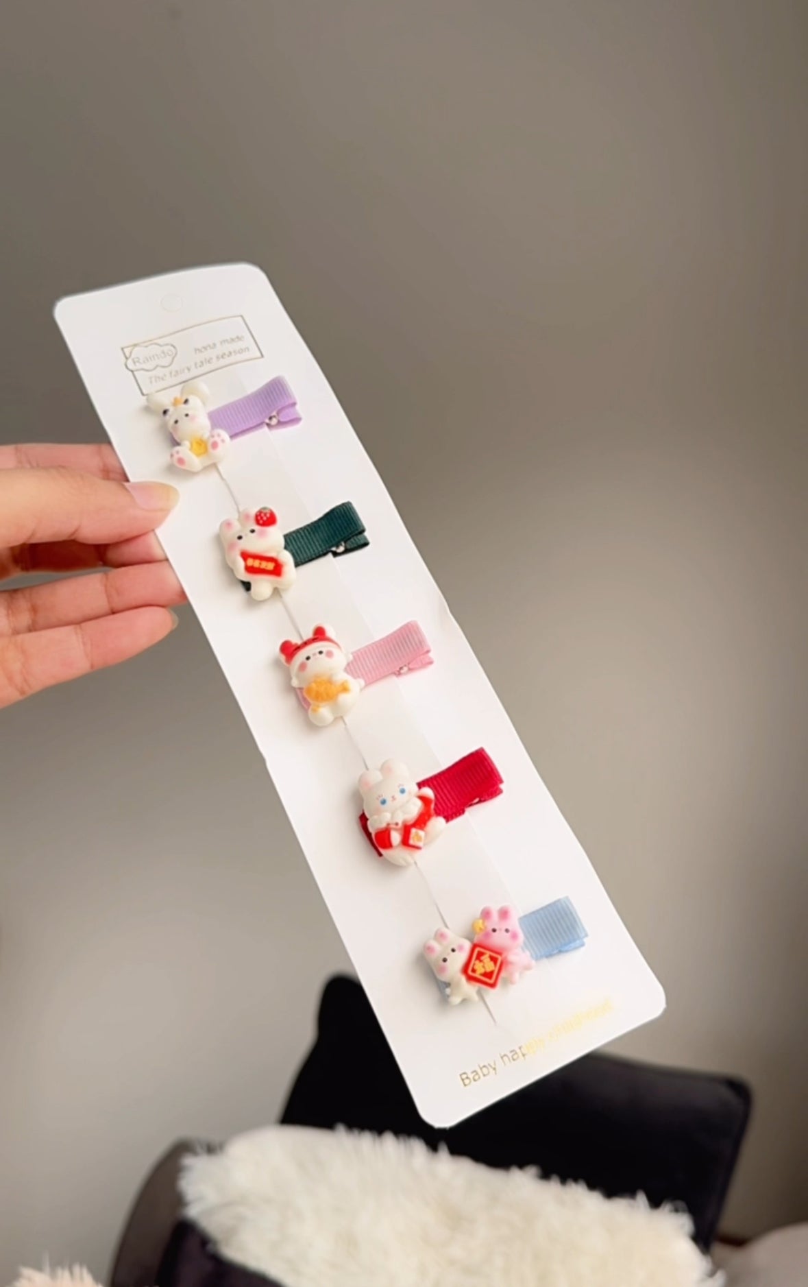 RAINDO MINI KIDS HAIR ACCESSORIES SET